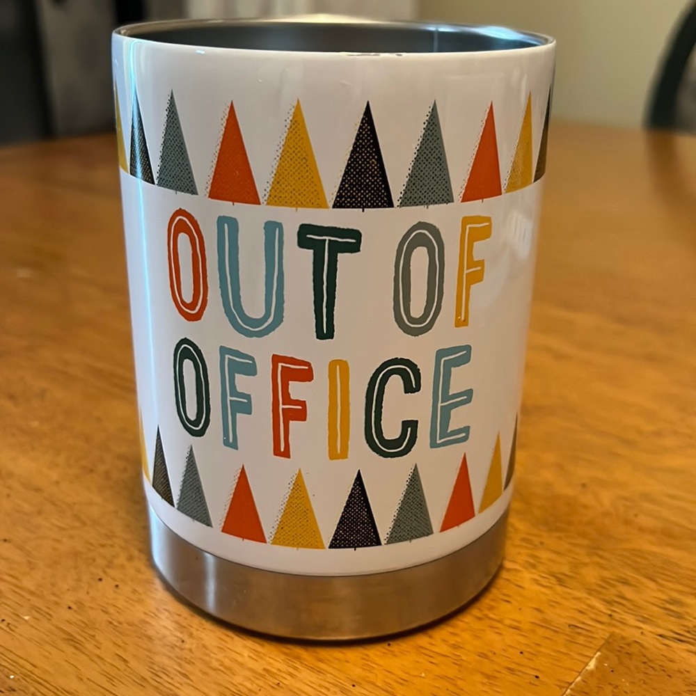 Out of Office Pencil Pen Holder for Desktop